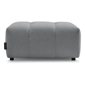 Sivá ženilková podnožka Roxelane – Bobochic Paris vyobraziť