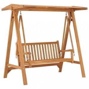 Záhradná hojdačka 170 / 120 cm teak Dekorhome vyobraziť