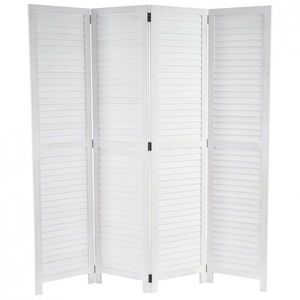 Dizajnový paraván 4-dielny Dekorhome vyobraziť