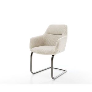 Konzolové kreslo Pejo-Flex Cord Beige s plochým grafitovým vreckovým vyobraziť