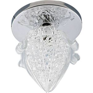 Stropné svietidlo sk-37 ch g4 chrómové pevné krištáľové 20w g4 kvetinový púčik vyobraziť