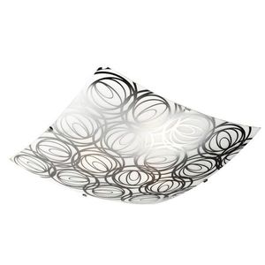 Hodvábna stropná lampa E27 vyobraziť