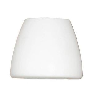 Tienidlo zo skla biele G9 Togo vyobraziť