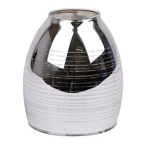 Zrkadlové lakované sklenené tienidlo E14 pre lampy Milton vyobraziť