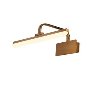 Nástenná LED lampa 8W patinovaná, nastaviteľná nad zrkadlo, zavesná vyobraziť