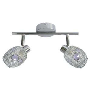 Zlatá stropná lampa 2X40W G9 chrómovo fialová vyobraziť