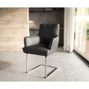 Jedálenská stolička Heira-Flex s podrúčkami konzolová základňa plochá vyobraziť