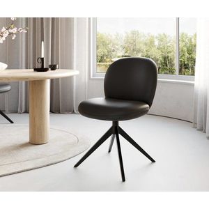 Kovová stolička čierna vyobraziť