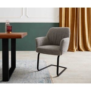 Jedálenská stolička Xana-Flex s podrúčkami konzolová základňa plochý vyobraziť