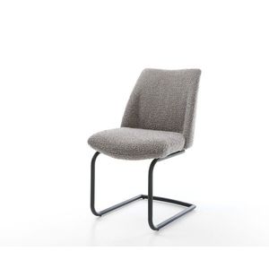 Elso-Flex jedálenská stolička konzolová podnož okrúhla kovová čierna vyobraziť