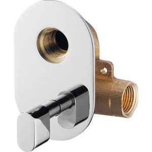 SAPHO - Podomietkový regulátor teploty vody pre bidetové spršky, chróm 1209-03 vyobraziť