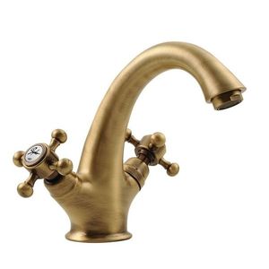 SAPHO - ANTEA stojánkova umývadlová batéria vysoká s výpusťou, bronz 3276 vyobraziť