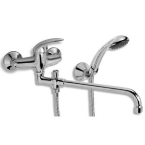 NOVASERVIS - Vaňová paneláková batéria 150 mm Metalia 55 chróm 55036, 0 vyobraziť