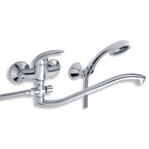 NOVASERVIS - Vaňová paneláková batéria 100 mm Metalia 55 chróm 55033, 0 vyobraziť