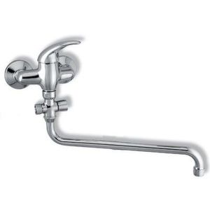 NOVASERVIS - Paneláková batéria bez príslušenstva 100 mm Metalia 55 chróm 55075/1, 0 vyobraziť