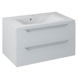 SAPHO - WAVE umývadlová skrinka 79, 7x45x47, 8cm, biela WA080-3030 vyobraziť