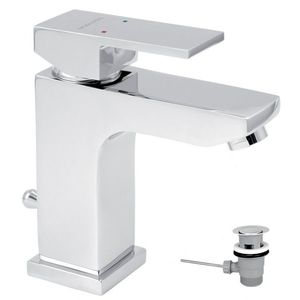 NOVASERVIS - Umývadlová batéria s výpusťou Nobless EDGE chróm 36001, 0 vyobraziť