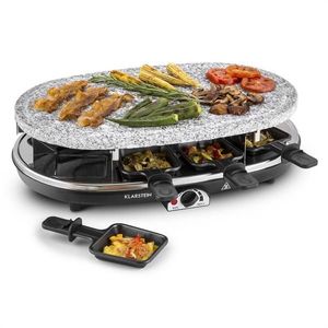 Klarstein Steaklette, raclette gril, 1500 W, granitová platňa, pre 8 osôb vyobraziť
