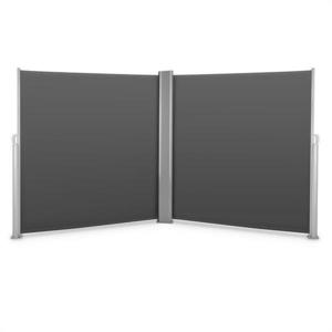 Blumfeldt Bari Doppio 620, dvojitá bočná clona, 6 x 2 m, hliník, antracitová vyobraziť