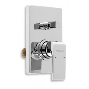 NOVASERVIS - Vaňová sprchová batéria s prepínačom SHARP chróm 37050R, 0 vyobraziť