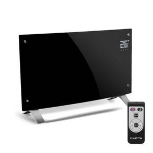 Klarstein Bornholm Curved, konvektor, 2000 W, termostat, časovač, čierny vyobraziť