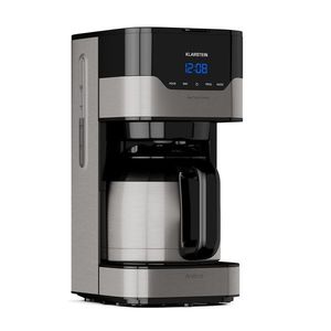 Klarstein Arabica 1.2, kávovar, 1, 2 l, EasyTouch Control, strieborný/čierny vyobraziť