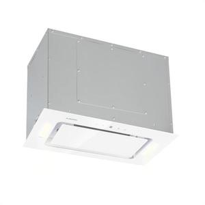 Klarstein Hektor, digestor, 52 cm, vstavaný, 530 m³/h, LED, dotykové ovládanie, sklo, biely vyobraziť