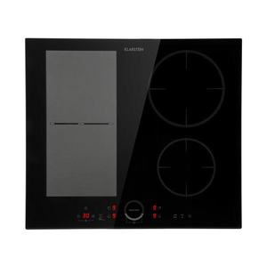 Klarstein Delicatessa 60 Hybrid, vstavaná indukčná varná doska, 7000 W, 4 zóny, čierna vyobraziť