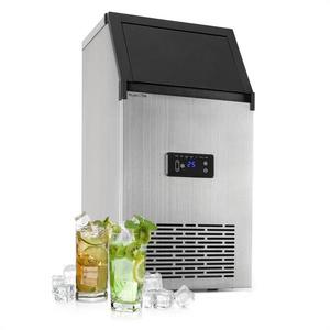 Klarstein Glacial XL, výrobník ľadu, profesionálne zariadenie na výrobu kociek ľadu, 38 kg/24 h, 15 l, LED, nehrdzavejúca oceľ, čierny vyobraziť
