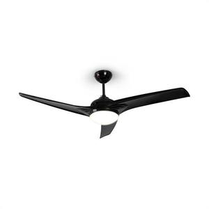Klarstein Figo, stropný ventilátor, 52" (132 cm) Ø, výkon: 55 W, čierny vyobraziť