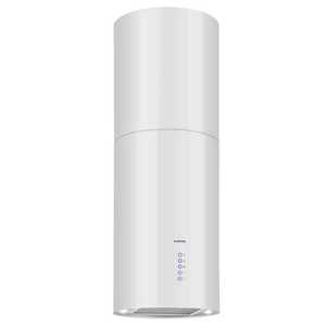 Klarstein Beretta, digestor, 35 cm, ostrovčekový, 650m³/h, LED, biely vyobraziť