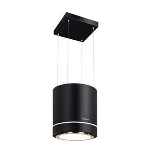 Klarstein Tron Ambience, digestor, 38 cm, ostrovčekový, 540 m³/h, LED, čierny vyobraziť