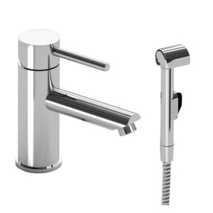 SAPHO - RHAPSODY Umývadlová stojánkova batéria s ručnou bidetovou sprškou, chróm 1209-09 vyobraziť