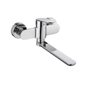 MEREO Mereo Drezová nástenná batéria, Viana, 150 mm, s ramienkom plochým rovným 200 mm, chróm CBE30201 vyobraziť