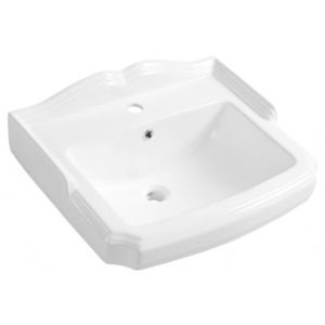 AQUALINE - ANTIK keramické umývadlo, 58x47cm, biela AK102 vyobraziť