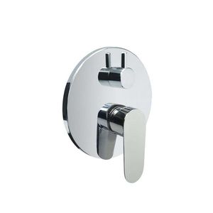 Mereo Sprchová podomietková batéria s trojcestným prepínačom, Viana, Mbox, gulatý kryt, chróm CBE60157A vyobraziť