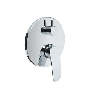 Mereo Sprchová podomietková batéria s trojcestným prepínačom, Eve, Mbox, gulatý kryt, chróm CBV60157A vyobraziť