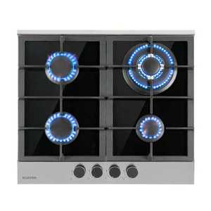 Klarstein Alchemist, plynová varná doska, 4 hliníkové horáky, sklokeramika, čierna vyobraziť