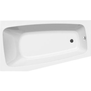 AQUALINE - BEROUNKA Rohová vaňa 160x90x42 cm, ľavá , biela A1690 vyobraziť