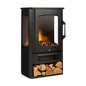 Klarstein Bormio Panorama, elektrický krb, 1000/2000 W, termostat, čierny vyobraziť