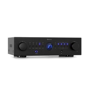 Auna AMP-CD950 DG, digitálny viackanálový zosilňovač, 8 x 100 W, BT, opt. vstup, diaľkový ovládač vyobraziť