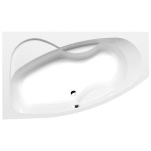 POLYSAN - MAMBA L asymetrická vaňa 170x100x44cm, biela 76111 vyobraziť