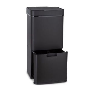 Klarstein Royal Trash Matte Black, odpadkový kôš so senzorom, 72 l, ušľachtilá oceľ, matná čierna vyobraziť
