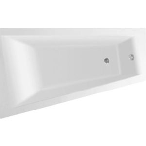 AQUALINE - METUJE vaňa 160x100x42cm, ľavá, biela G2610 vyobraziť