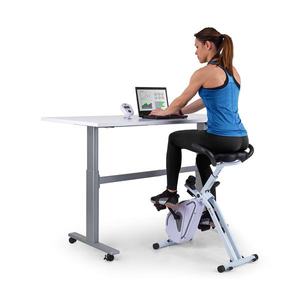 Capital Sports Azura Desk Bike, domáci rotoped, stacionárny bicykel, cyklotrenažér, záťažové koleso 7, 5 kg, remeňový pohon vyobraziť