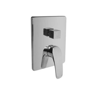 Mereo Sprchová podomietková batéria s trojcestným prepínačom, Eve, Mbox, hranatý kryt, chróm CBV60157C vyobraziť