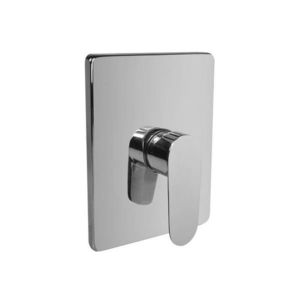 Mereo Sprchová podomietková batéria bez prepínača, Viana, Mbox, hranatý kryt, chróm CBE60105C vyobraziť