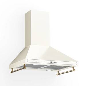 Klarstein Victoria, digestor, 60 cm, nástenný, 644, 5 m³/h, LED, retro dizajn, čierny vyobraziť