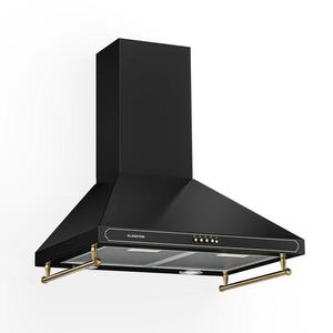 Klarstein Victoria, digestor, 60 cm, nástenný, 644, 5 m³/h, LED, retro dizajn, čierny vyobraziť