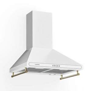 Klarstein Victoria, digestor, 60 cm, nástenný, 644, 5 m³/h, LED, retro dizajn, čierny vyobraziť